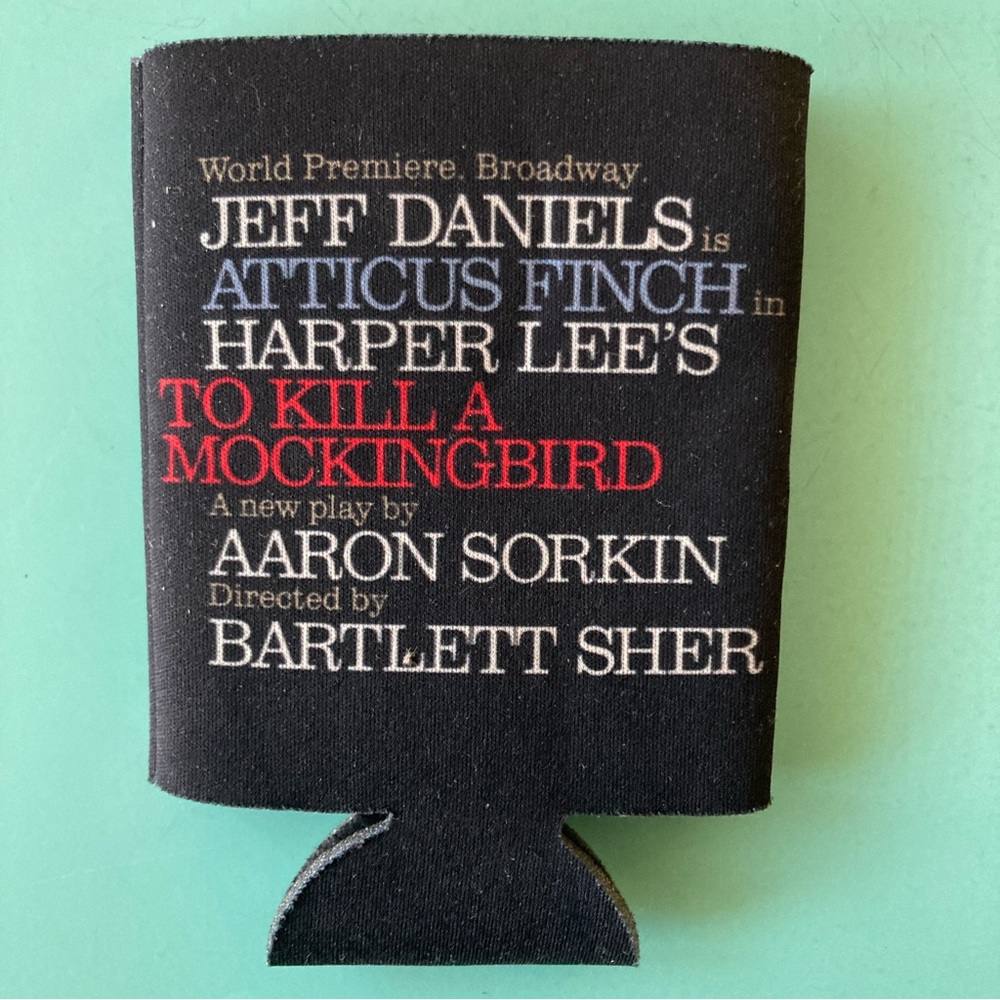 To Kill a Mockingbird Koozie Cup Holder Jeff Daniels Is ATTICUS FINCH Broadway